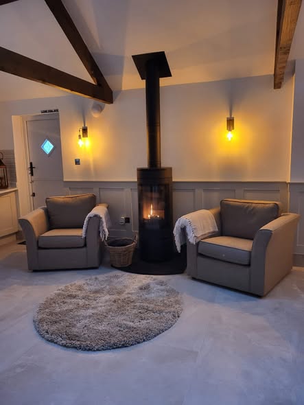 Halo Radial Wood Burning Stove Installation