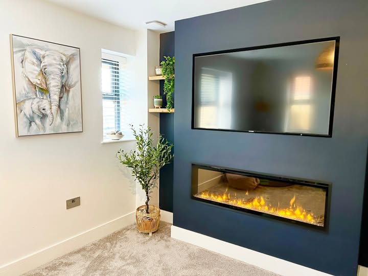 Dimplex Ignite XL 50 Media Wall in Stannington view 2