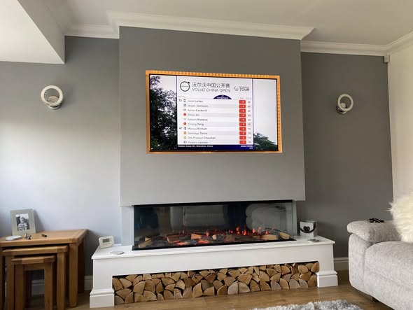 Dimplex Ignite XL 50 Media Wall in Stannington view 3