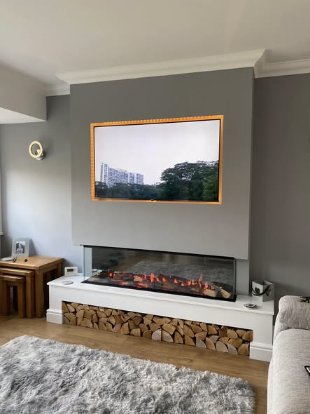Dimplex Ignite XL 50 Media Wall in Stannington view 4