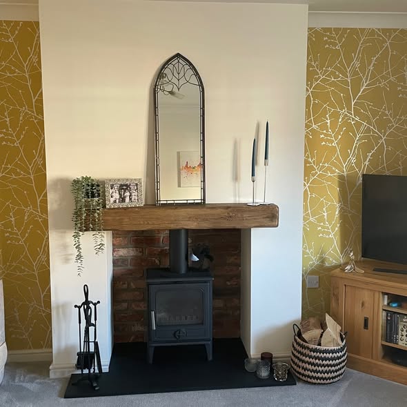 CastTec Nevis T5 Feature Chimney Breast in Blyth view 7