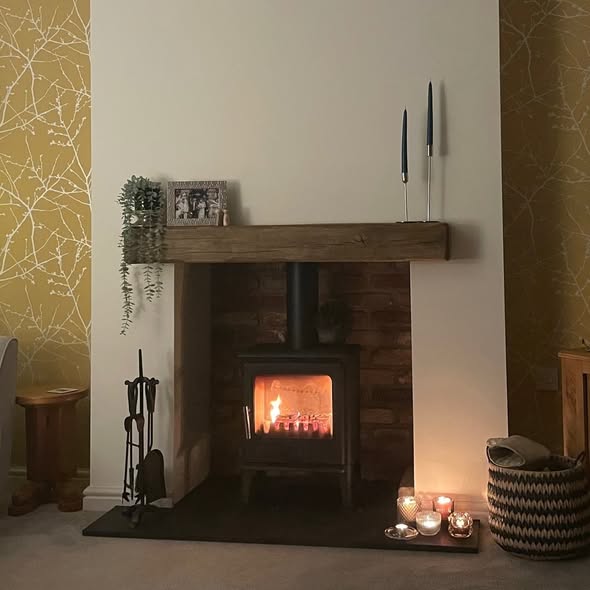 Nevis T5 Multifuel Stove with Granite Hearth in Cramlington