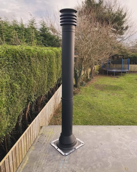 Wood Burning Stove Installation in Timber Garden Room view 3