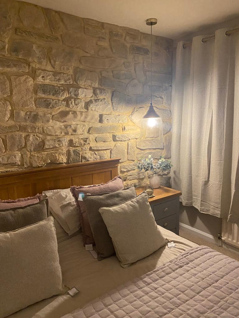 Ponteland New-Build Chimney Breast with Wood Burning Stove view 3