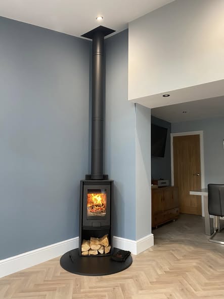 Di Lusso R4 Euro Stove Installation in Blyth view 7