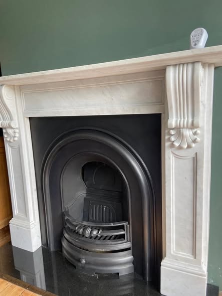 Traditional Open Fire Installation in Warkworth view 6