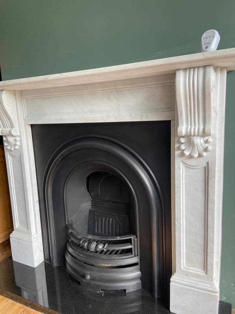 Traditional Open Fire Installation in Warkworth view 7