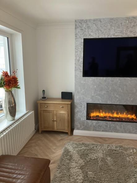 Gazco eReflex Media Wall in Ashington view 5