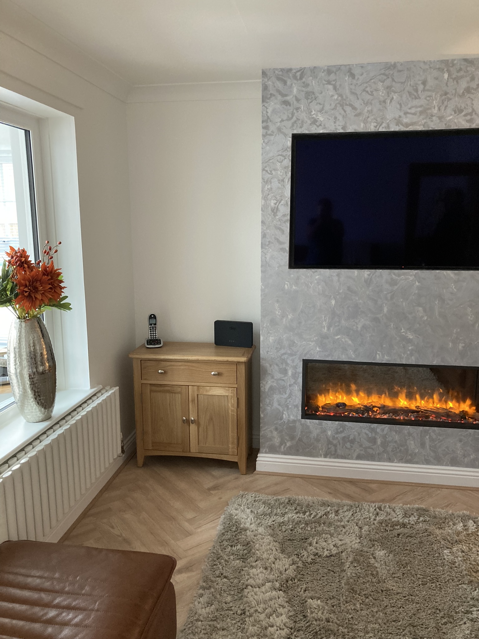 Gazco eReflex Media Wall in Ashington view 6