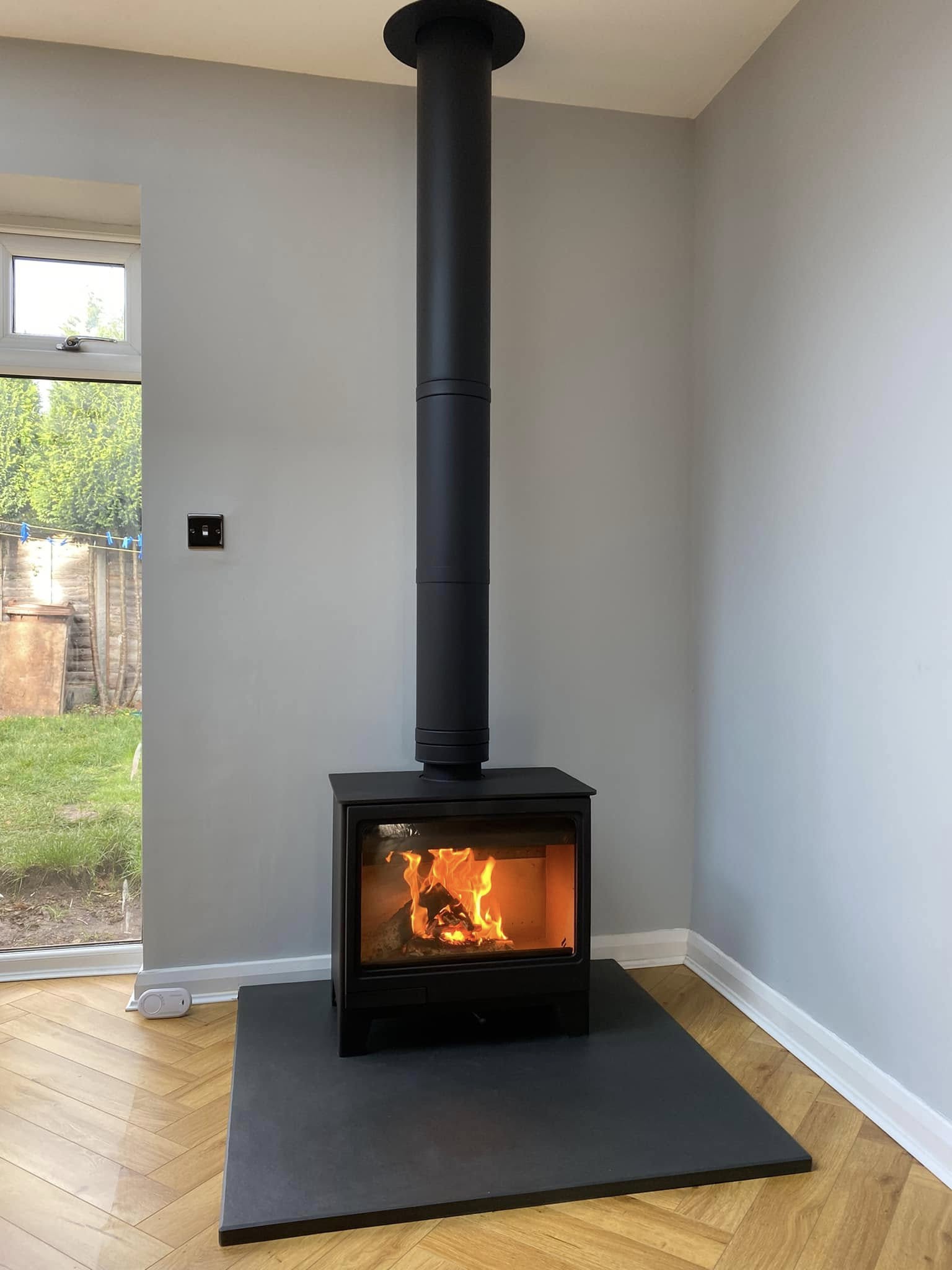 Herald Allure 7 Wood Burning Stove Installation in Walsall