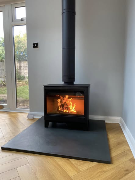 Herald Allure 7 Wood Burning Stove Installation in Walsall