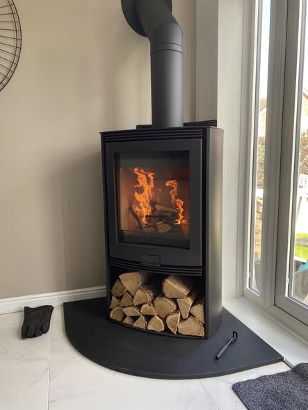 Di Lusso R5 Euro Stove Installation in West Sleekburn view 5
