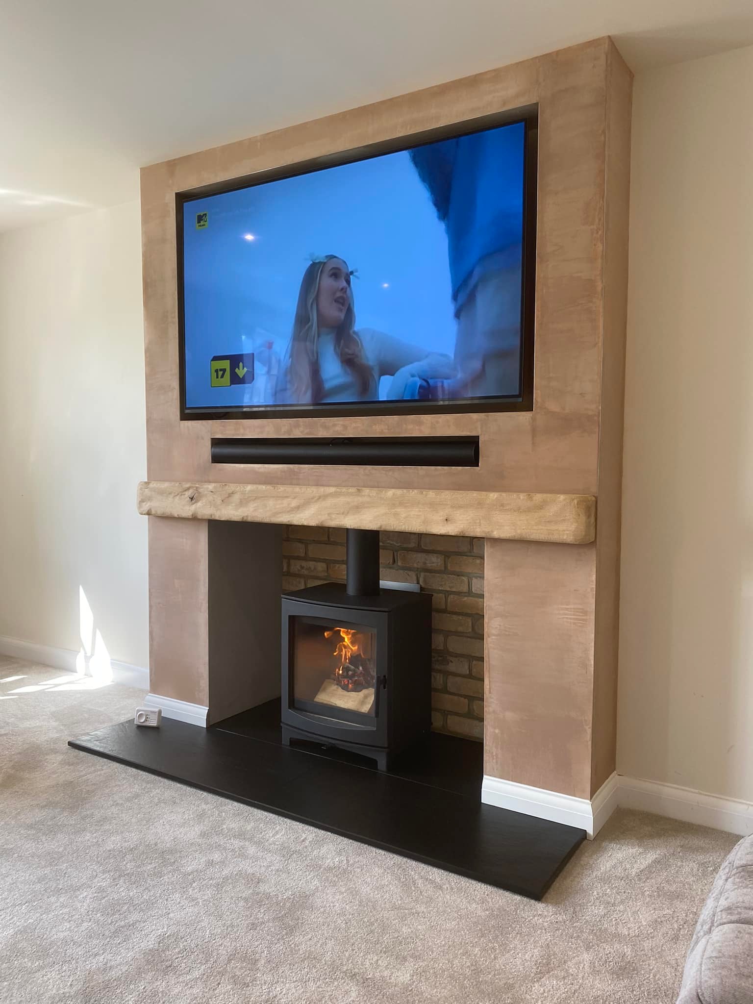 Outdoor Fireplace and Kitchen Project
