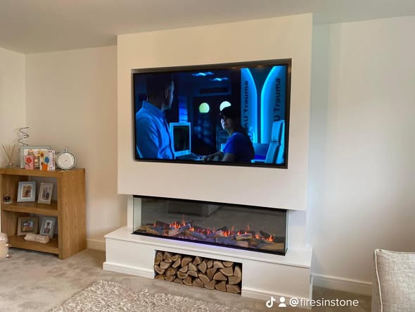 Wood Burner and Media Wall Installation in Woolpit, Suffolk