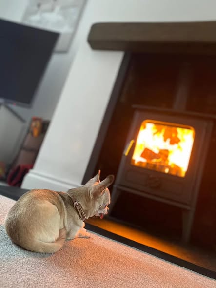 Longframlington Cottage-Style Fireplace with Steel-Framed Chimney Breast