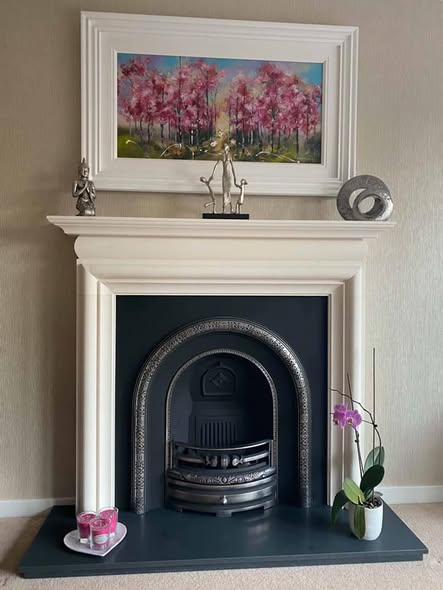 Bio Ethanol Fireplace Package for Flat Wall Installation view 2