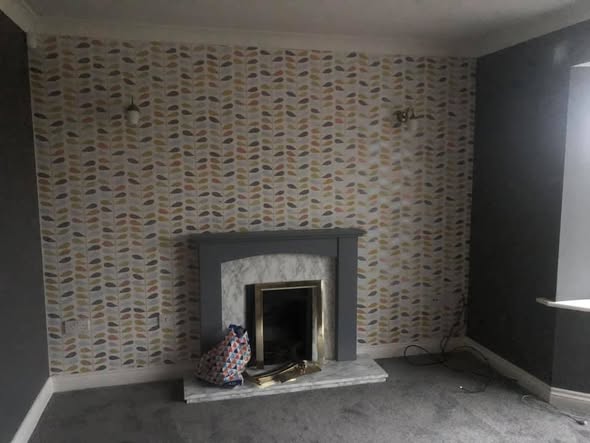 Opened Chimney Breast with Original Brickwork and Stove view 7