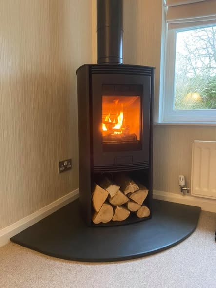 Di Lusso R4 Euro Stove with External Flue in Whickham view 2