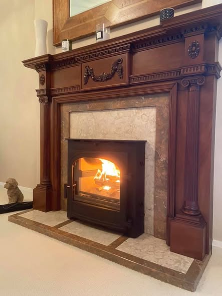 Di Lusso R4 Euro Stove with External Flue in Whickham view 3