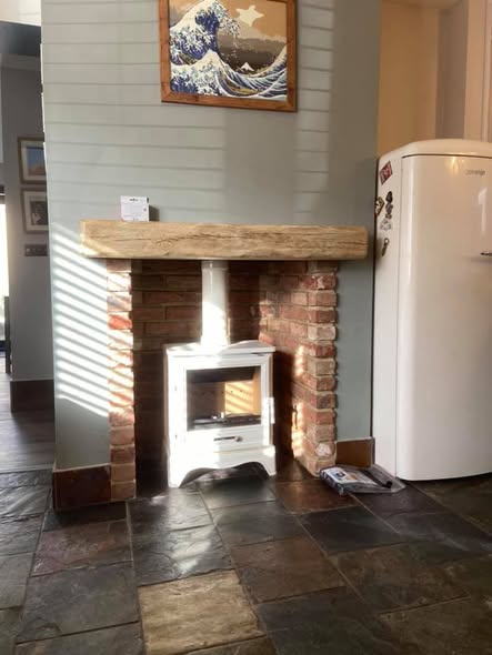 Di Lusso R4 Euro Stove with External Flue in Whickham