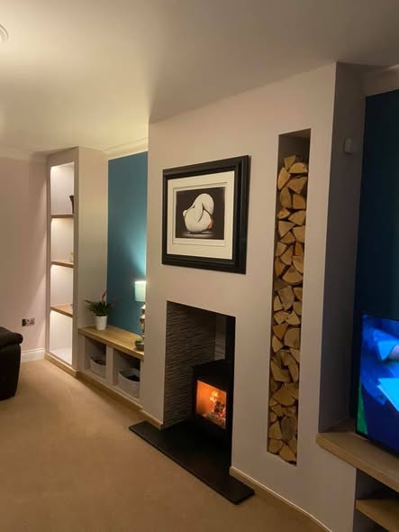 Jesmond Brick Fireplace Repair with Parkray Aspect 5