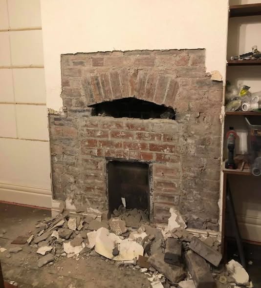 Jesmond Brick Fireplace Repair with Parkray Aspect 5