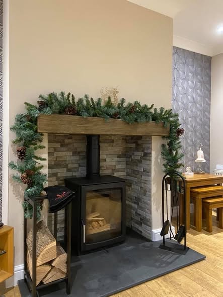 Parkray Aspect 5 Christmas Fireplace Transformation