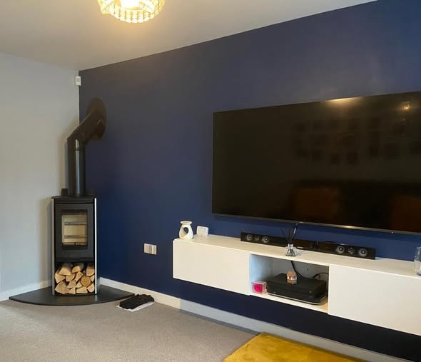 Parkray Aspect 5 Christmas Fireplace Transformation