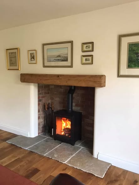 Parkray Aspect 5 Fireplace Built for Large Room view 5