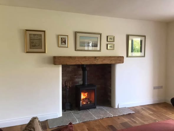 Parkray Aspect 5 Fireplace Built for Large Room view 6