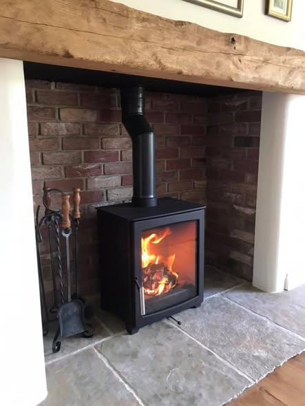 Parkray Aspect 5 Fireplace Built for Large Room view 7