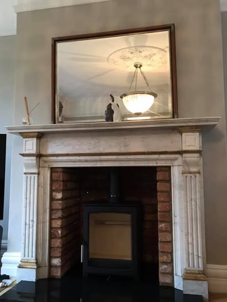 Aspect 5 Stove in Original Marble Fire Surround view 4