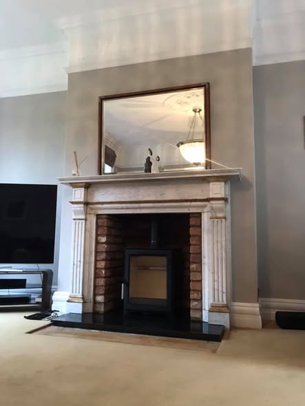 Aspect 5 Stove in Original Marble Fire Surround view 5