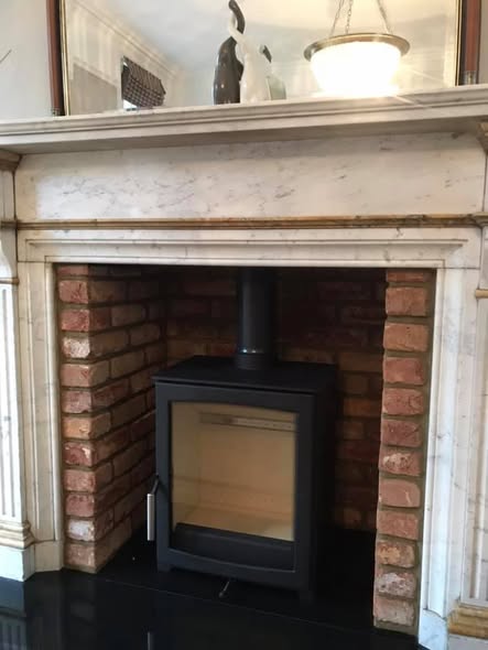 Aspect 5 Stove in Original Marble Fire Surround view 6
