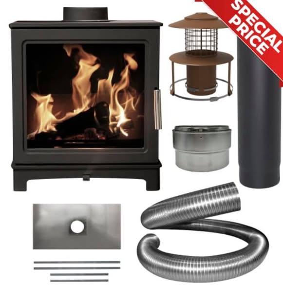 Aspect 5 Stove in Original Marble Fire Surround view 7