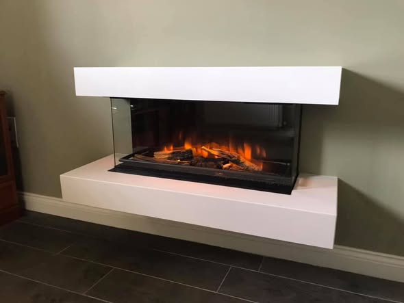 Parkray Aspect 7 Gas Stove in Original Brick Fireplace