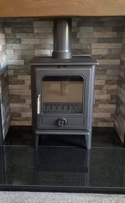 Parkray Aspect 7 Replacing Unsafe Inset Stove in Swarland