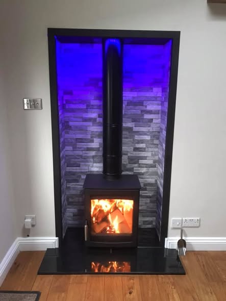 Parkray Aspect 5 Stove Feature in Extension