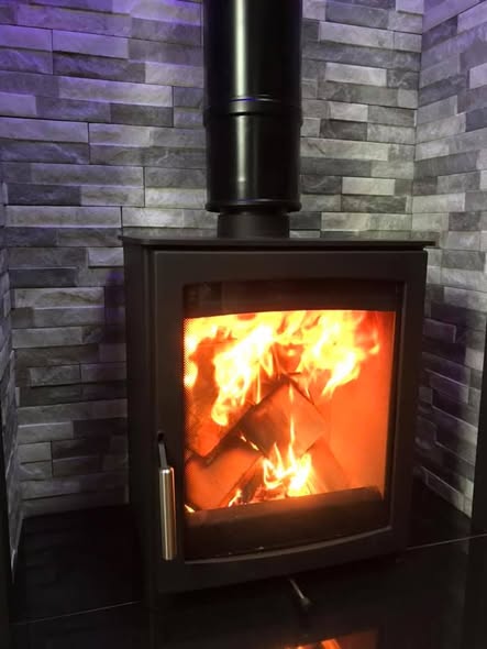 External Brick Chamber Stove Installation in Cramlington