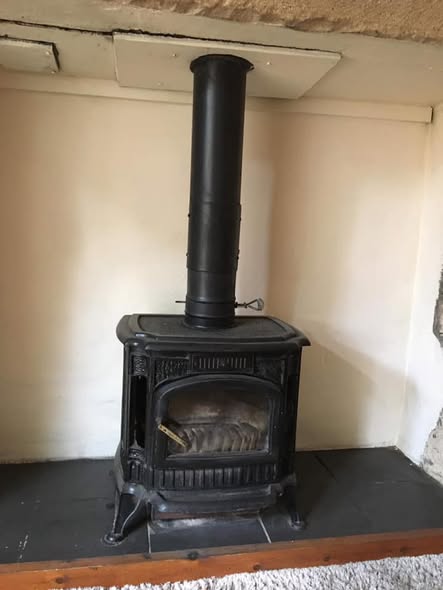 Unsafe Morpeth Stove Installation Corrected view 6