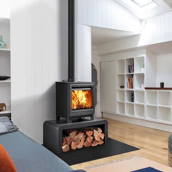 Unsafe Morpeth Stove Installation Corrected view 7