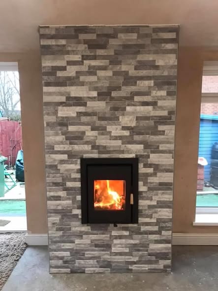 Burley Stove Feature in Rear Extension view 2