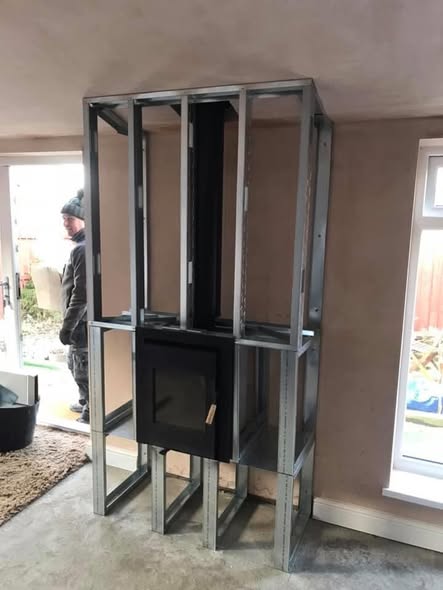 Burley Stove Feature in Rear Extension view 3