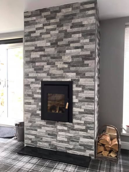 1970s Fireplace Transformed into Cottage Inglenook