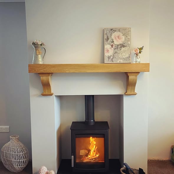 Parkray Aspect 5 Chimney Breast Transformation for Lyndsay and Carl view 3