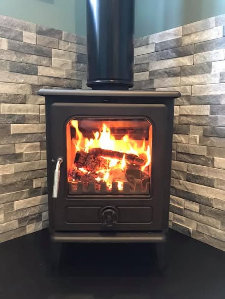 Avalon 4 Gas Stove Fireplace Transformation