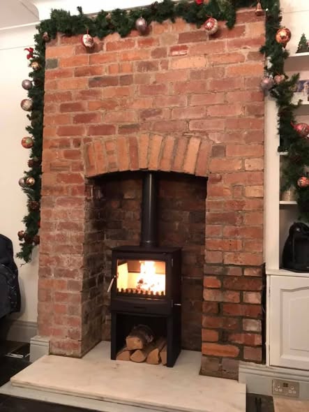 Valor Elegance Gas Fire Installation in Widdrington view 5