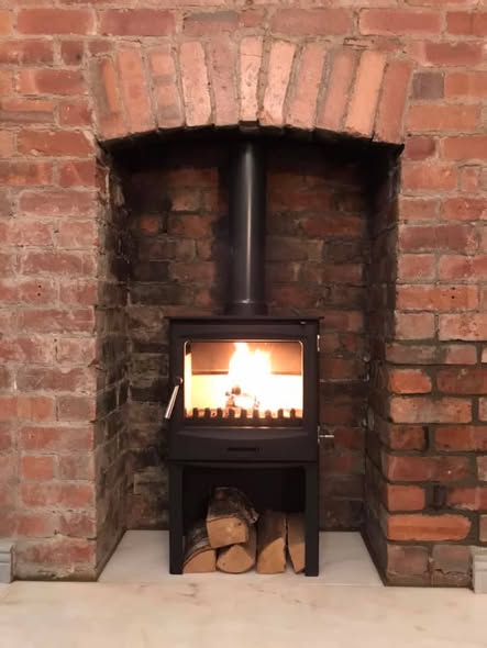 Valor Elegance Gas Fire Installation in Widdrington view 6