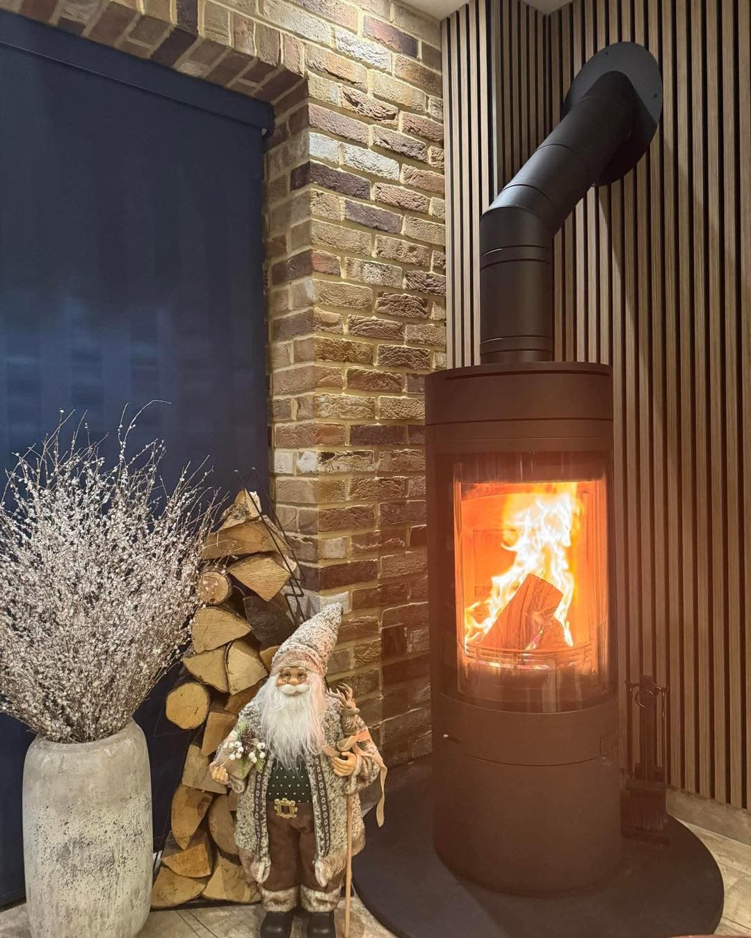 Two Wood Burning Stove Installations in a Stunning Home view 2