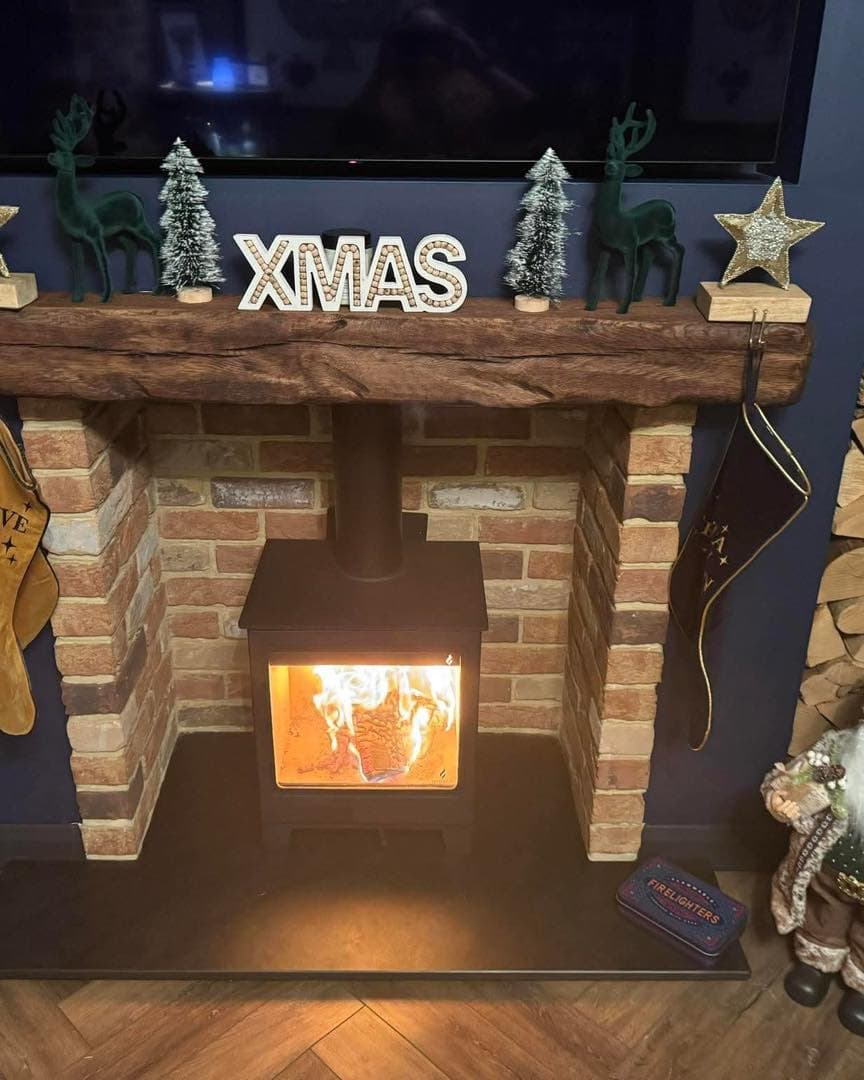Two Wood Burning Stove Installations in a Stunning Home view 6